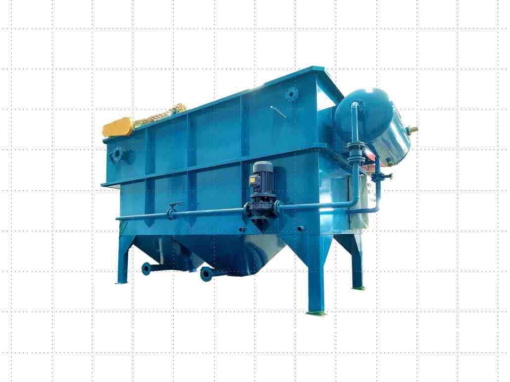 600噸廢水處理采用怎么樣的氣浮機？-樂中環(huán)保